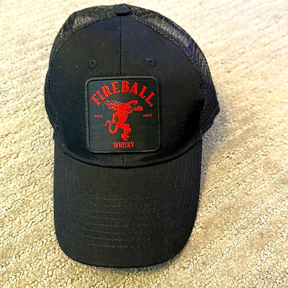 FIREBALL Whiskey Snapback Trucker Cap
